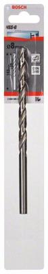 Bosch Accessoires Metaalboren HSS-G, DIN 340 8 x 109 x 165 mm 1st - 2608595688