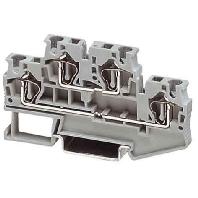 Phoenix Contact 3031429 Trekveerklem 2-etages 6.2 mm Spanveer Grijs 50 stuk(s) - thumbnail