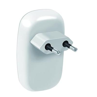 LogiLink LED014 LED014 LED-nachtlamp met schemerschakelaar Ovaal LED Warmwit Wit