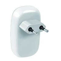 LogiLink LED014 LED014 LED-nachtlamp met schemerschakelaar Ovaal LED Warmwit Wit - thumbnail
