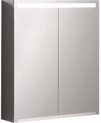 Geberit Option spiegelkast led verlichting 2 deuren 60x70x15cm 500.582.00.1