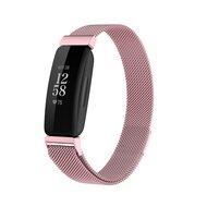 Fitbit Inspire 2 & Ace 3 Milanese bandje - Maat: Small - Rosé Goud