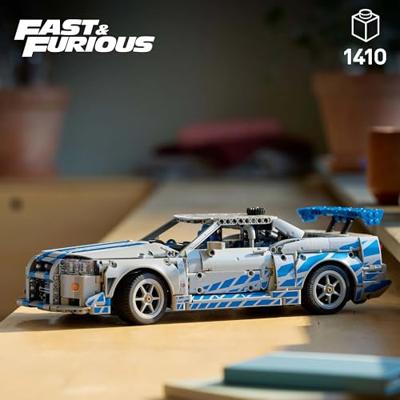 LEGO technic 42210 2 fast 2 furious nissan skyline gt-r (r34) auto