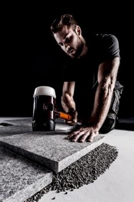 Halder Kunststofhamer | lengte 490 mm hoofd-d. 80 mm | middelhard hout | rubber zwart | 1 stuk - 3002.080 3002.080