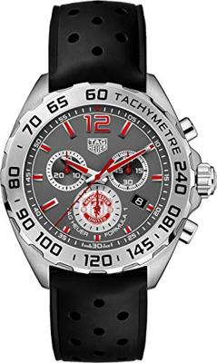 Tag Heuer Formule 1 quartz chronograaf herenhorloge, 43 mm, CAZ101MFT8024 Tag Heuer Formule 1 quartz chronograaf herenhorloge, 43 mm, CAZ101MFT8024