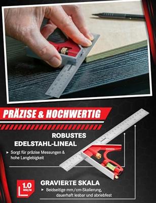 Diggers Combination Squares | Combinatiehaken | Set van 2 - DIG975 Diggers Combination Squares | Combinatiehaken | Set van 2 - DIG975