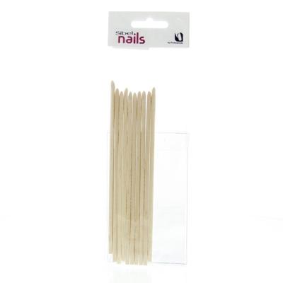 Sibel Nails Tools Houten Manicurestokjes 15cm 10Stuks