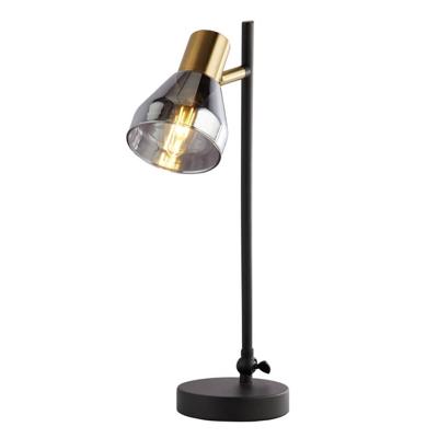 Searchlight BureaulampWestminster zwart met goud - EU23802-1SM