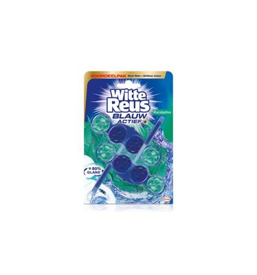 Witte Reus Toiletblok blauw actief eucalyptus 100 Gram
