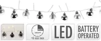 Kerstbalverlichting 48 LED 120cm Zilver - thumbnail