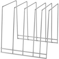 Metaltex Smart Kitchen Bakspullen- en Snijplankhouder 24x25x24 cm Zilver - thumbnail