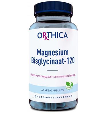 Orthica Magnesium Bisglycinaat-120 (60 stuks) Capsules Orthica Magnesium Bisglycinaat-120 (60 stuks) Capsules