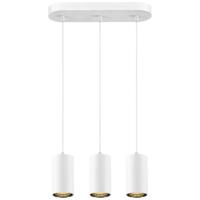 SLV Pendel hanglampAsto Tube wit 3x GU10 - 1006436 - thumbnail