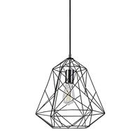 QAZQA Industriële hanglamp zwart - Framework Basic - thumbnail