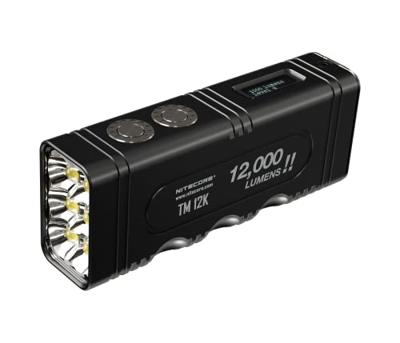NiteCore TM12K Zaklamp werkt op een accu LED 12000 lm 233 g NiteCore TM12K Zaklamp werkt op een accu LED 12000 lm 233 g