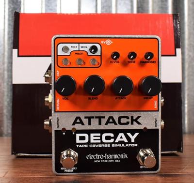 Electro Harmonix Attack Decay Tape Reverse Simulator stompbox