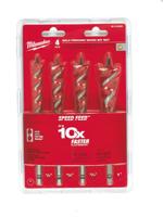Milwaukee Set zelfvoedende houtboren (4-delig) - 4932479477 - thumbnail