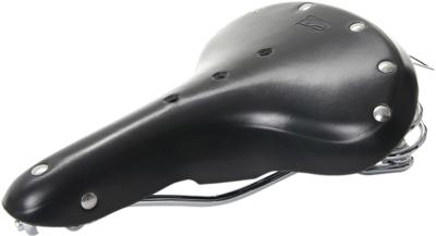CONTEC zadel "classic exclusiv touring herren" ct saddle cl. excl. tour. leather gents coffee