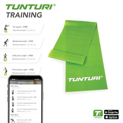 Tunturi resistance band l medium l groen