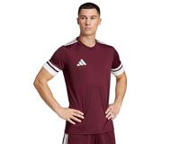 adidas Squadra 25 Voetbalshirt Bordeauxrood Wit - thumbnail