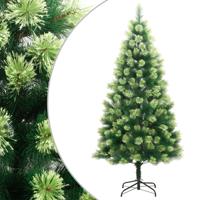 VidaXL Kunstkerstboom met scharnieren en standaard 150 cm - thumbnail
