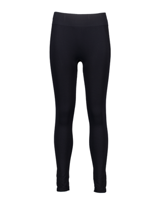 Naadloos Thermo Sportbroek - Zwart