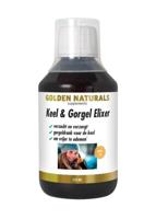 Golden Naturals Keel & gorgel elixer 250 Milliliter - thumbnail