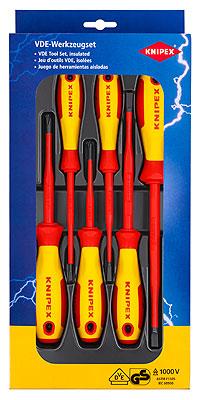 Set met elektriciensschroevendraaiers Knipex 00 20 12 V02