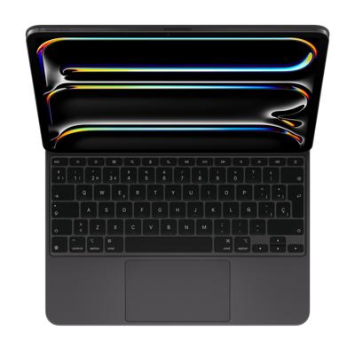 Apple iPad Magic Keyboard-hoes voor de 13 inch iPad Pro (M4), comfortabel typen, ingebouwde trackpad, rij functietoetsen, Spaans - Zwart ​​​​​​​