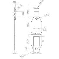 Scanvaantje pocket transparant 25x27mm 6 - thumbnail