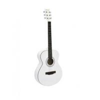 DIMAVERY AW-303 Western Guitar, white - thumbnail