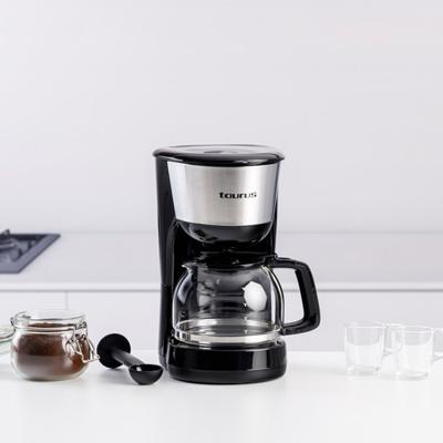 Drip Koffiemachine Taurus Verona inox 12 tazas 1000 W Zwart