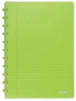 Atoma Trendy schrift, ft A4, 144 bladzijden, commercieel geruit, transparant groen - thumbnail