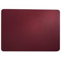 ASA Selection Placemat - Leather Optic Fine - Magnolia - 46 x 33 cm - thumbnail
