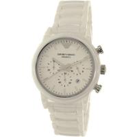 Emporio Armani Luigi chronograaf Herenhorlogemet witte wijzerplaat AR1499 - thumbnail