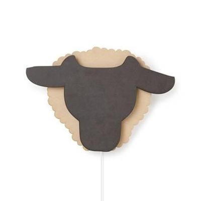 Van Tjalle En Jasper - schaap wandlamp - hout