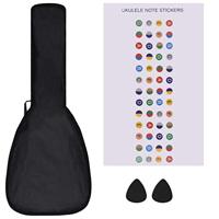 Ukuleleset met tas voor kinderen sopraan 23'' roze - thumbnail