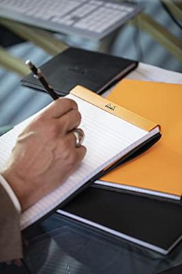 Schrijfblok rhodia a5 lijn 80vel 80gr kantln or | 10 stuks