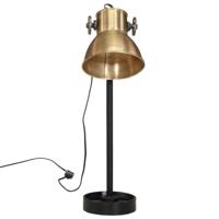 VidaXL Bureaulamp 25 w e27 15x15x55 cm antiek messing - thumbnail