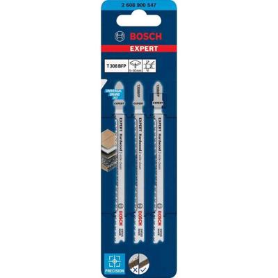 Bosch Accessories 2608900547 Expert Hardwood 2-side clean T 308 BFP decoupeerzaagblad, 3 stuks 3 stuk(s)
