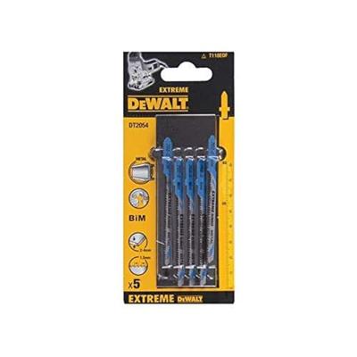 DeWalt Accessoires Decoupeerzaagblad BiM voor metaal en non-ferro 1,5mm-4mm, bochten zagen, 76x50x1,5mmmm, (T118EOF) - DT2054-QZ - thumbnail