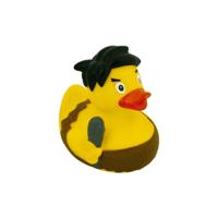 Waterworld Badeend Oerjongen rubber geel 8 cm - thumbnail