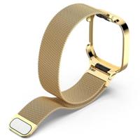 Milanese bandje met case - Goud - Xiaomi Redmi Watch 3 - thumbnail