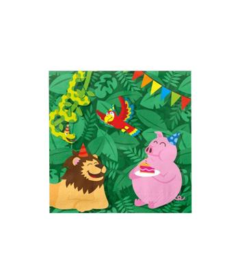 Napkins jungle | 6 stuks