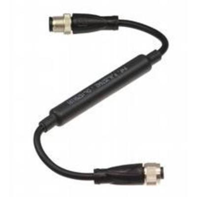 Pepperl+Fuchs 257642 Sensor/actuator connector, geassembleerd Aantal polen (sensoren): 8 0.25 m 1 stuk(s)