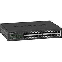 NETGEAR GS324 Unmanaged Gigabit Ethernet (10/100/1000) Zwart - thumbnail