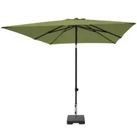 Madison Parasol Denia push-up 200x200cm Groen - thumbnail