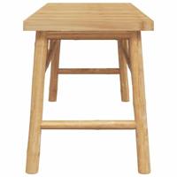 Tuinbank 110x38x45 cm bamboe - thumbnail