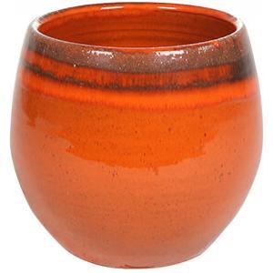 Pot Charlotte orange D19 H16 Ter Steege - Ter steege