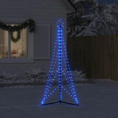Kerstboomverlichting 363 blauwe LED's 182 cm Kerstboomverlichting 363 blauwe LED's 182 cm